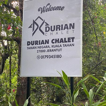 Durian Chalet 쿠알라타한 외부 사진